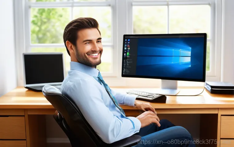 곡반정동 STATUS_IMAGE_CORRUPTION - A determined person, wearing a comfortable sweater, sits at a neat desk, focused on their laptop scr...