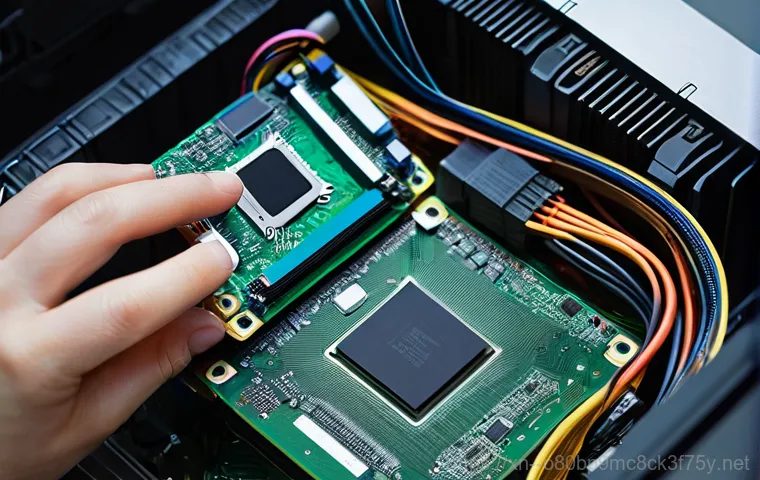 서둔동 STATUS_KERNEL_BOOT_DRIVE_ERROR - A close-up shot of a computer monitor displaying a vivid blue screen with the prominent error messag...