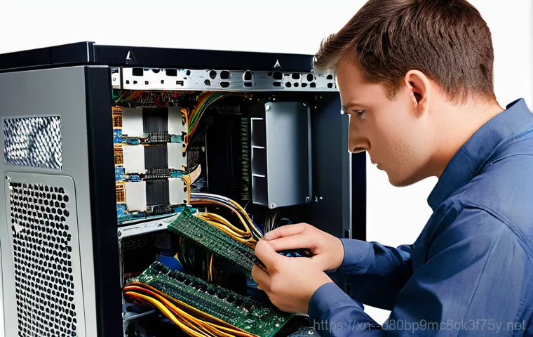 무악동 IO1_INITIALIZATION_FAILED - **Prompt:** A young adult, slightly disheveled and clearly frustrated, sits in front of a glowing co...