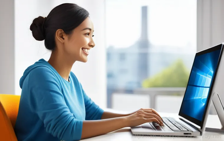 도척면 윈도우8 windows8 재설치 포맷  초기화 - A person, in casual clothes, is focused on preparing for a computer reinstallation. One hand is plug...