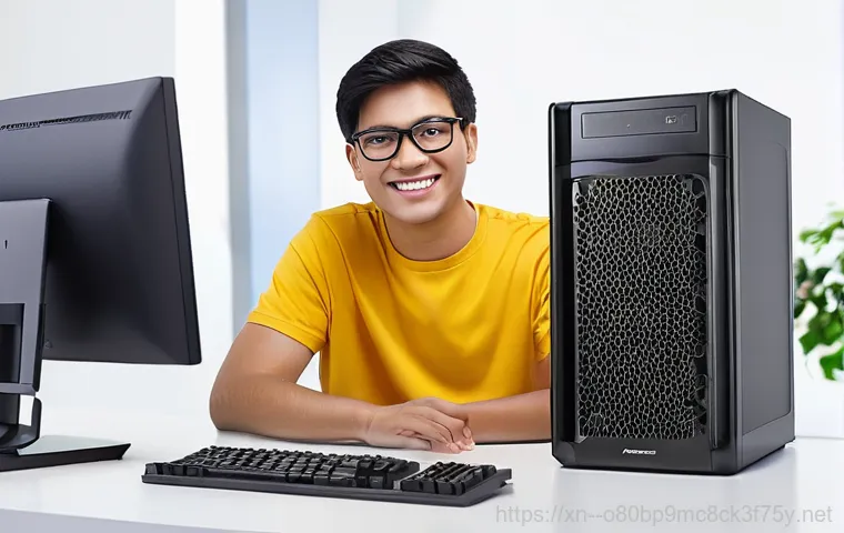 흥도동 bootdevice - **Prompt 2: Technician Diagnosing Internal Hardware**
    "A skilled computer technician, wearing a ...