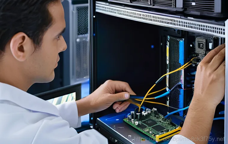 인사동 워크스테이션출장방문수리점 - **Image Prompt:** A diverse professional in their early 30s, dressed in smart business casual attire...