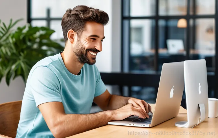 문산읍 macosX재설치 포맷 초기화 - **Prompt:** A person with a relieved expression, mid-30s, in a comfortable shirt, gently connecting ... 문산읍 macosX재설치 포맷 초기화 - **Prompt:** A person with a relieved expression, mid-30s, in a comfortable shirt, gently connecting ...