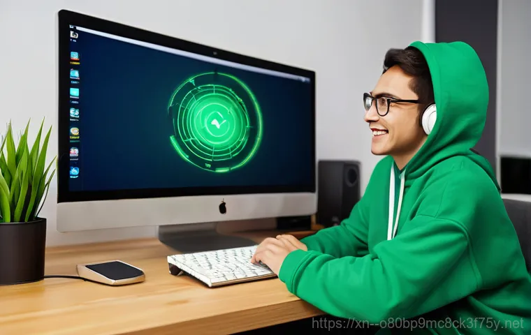 단현동 STATUS_INVALID_THREAD - **Prompt:** A stylized, futuristic "computer repair specialist," wearing a clean, professional-looki...