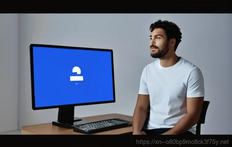 전곡읍 FAT_FILE_SYSTEM - A clean and modern desk setup where a person, around 30-40 years old, dressed in business casual att...