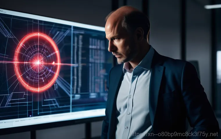 곡반정동 SYSTEM_LICENSE_VIOLATION - **A bewildered professional navigating a labyrinth of software licenses.**
    A highly detailed, re...