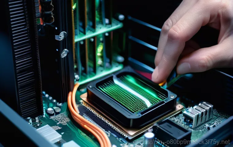 칠괴동 POOL_CORRUPTION_IN_FILE_AREA - A close-up shot of a computer monitor displaying a vivid blue screen with the prominent error messag...