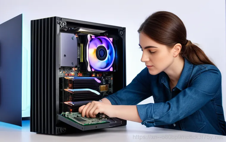 인지동 그래픽카드조립 및 교체수리 - A young man in his late 20s, dressed in a casual t-shirt, sits at a cluttered desk, his face etched ... 인지동 그래픽카드조립 및 교체수리 - A young man in his late 20s, dressed in a casual t-shirt, sits at a cluttered desk, his face etched ...