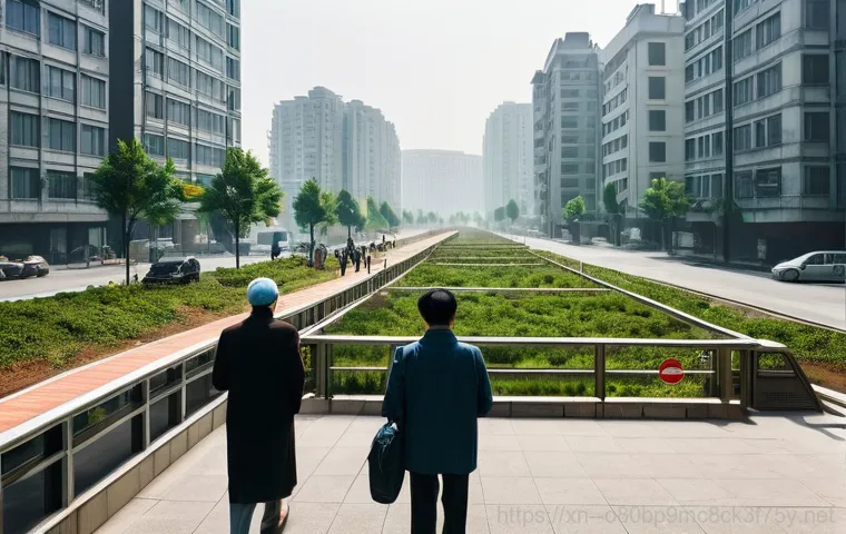 도봉구 STATUS_FLOAT_UNDERFLOW - **Prompt:** A split image or "then and now" composite scene depicting a bustling Dobong-gu neighborh...
