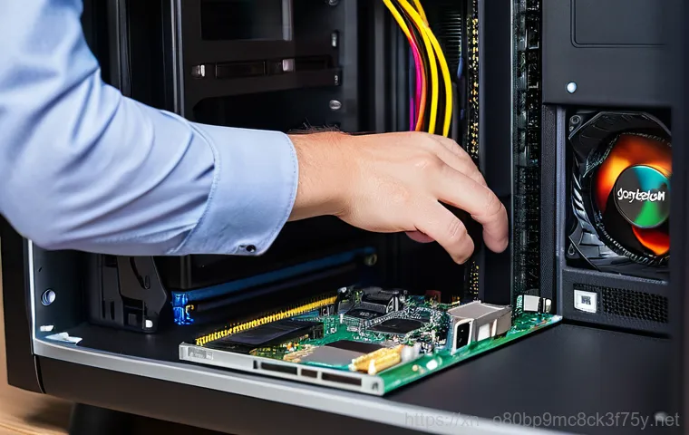 설성면 Press Ctrl Alt Del to restart - A young adult, looking dismayed and slightly panicked, sits in a dimly lit home office late in the e...