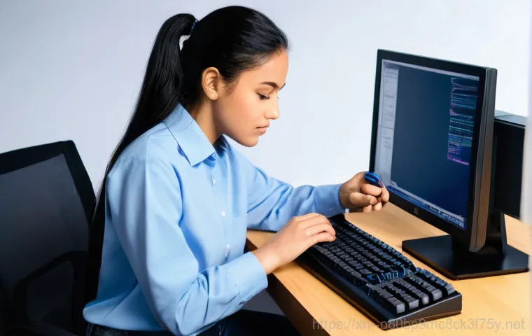 중산동 STATUS_KERNEL_CONFIGURATION_ERROR - A highly detailed, futuristic close-up of a computer's internal components, focusing on the motherbo...