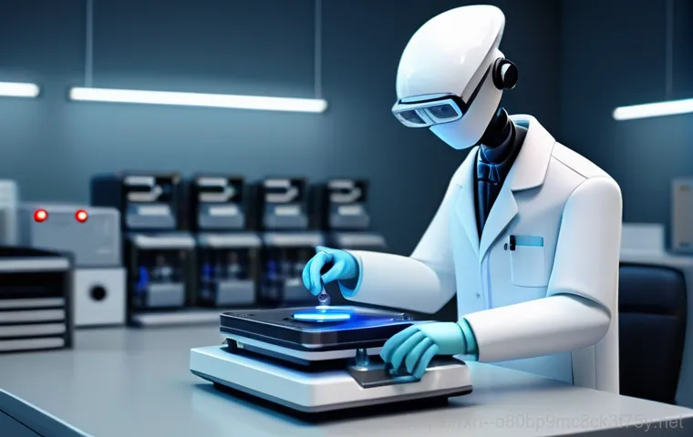 세류동 STATUS_DISK_WRITE_FAILURE - **Prompt:** A young person, around 20 years old, with a look of mild frustration and confusion, sitt...