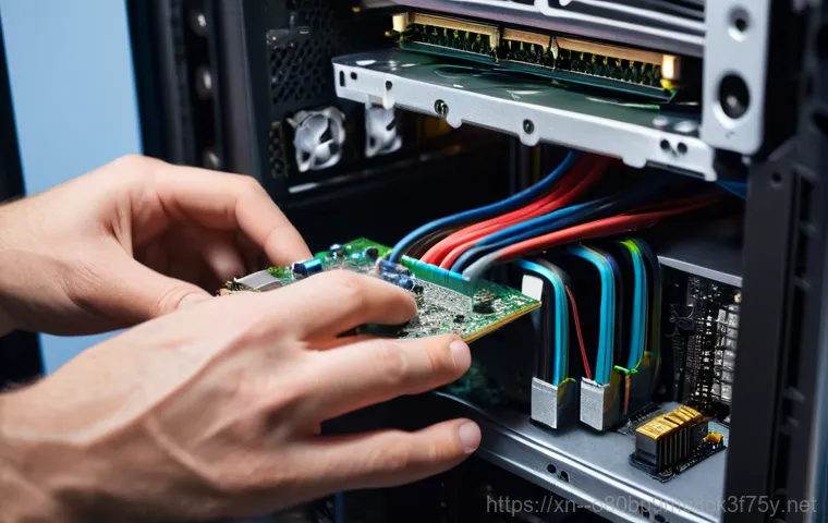 목내동 bootdevice - A person, appearing distressed, sits at a desk with a modern desktop computer. The computer monitor ...
