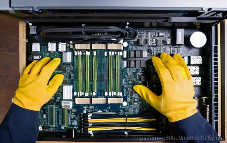 광장동 NMI_HARDWARE_FAILURE - A close-up shot of a desktop computer monitor displaying a bright blue screen with the stark white t... 광장동 NMI_HARDWARE_FAILURE - A close-up shot of a desktop computer monitor displaying a bright blue screen with the stark white t...