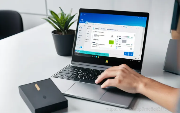 상일동 윈도우10 windows10 재설치 포맷  초기화 - A person in their late 20s or early 30s, dressed in casual, comfortable clothing, sitting at a desk....