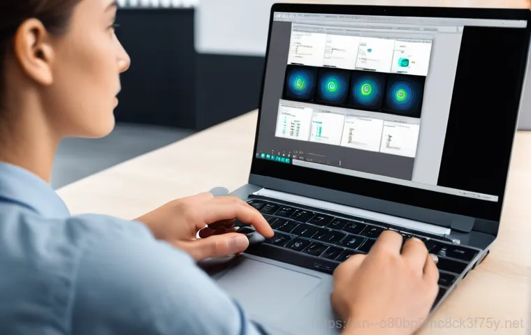 성남시 linux재설치 포맷 초기화 - A person in their late 20s to early 30s, dressed in casual wear, sits at a desk with a laptop. Their... 성남시 linux재설치 포맷 초기화 - A person in their late 20s to early 30s, dressed in casual wear, sits at a desk with a laptop. Their...