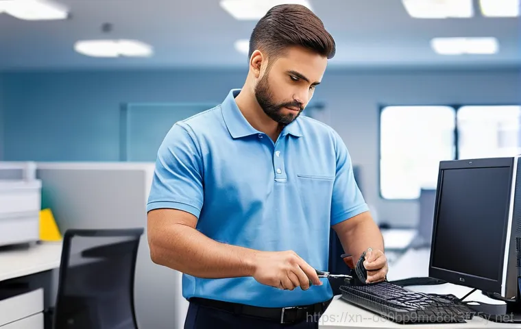 연다산동 NAS출장방문수리점 - **Prompt 1: Accountant's Data Crisis**
    A highly stressed female accountant, in her late 30s, wea...