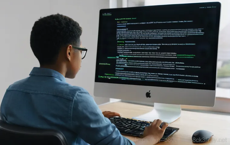 안현동 STATUS_SYSTEM_FILE_MISSING - **Prompt:** A young adult, looking visibly frustrated and stressed, sits in a dimly lit room in fron...