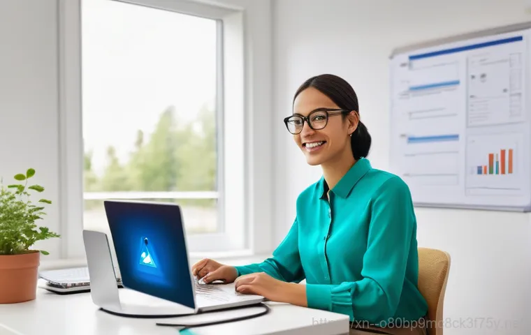 안현동 STATUS_SYSTEM_FILE_MISSING - **Prompt:** A focused and determined individual, sitting upright at a clean, well-organized home off...