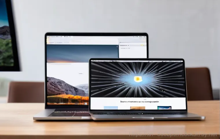 누읍동 맥북프로 판매 및 수리 - **Prompt 2: Swollen MacBook Battery Replacement**
A dramatic, realistic image depicting a MacBoo... 누읍동 맥북프로 판매 및 수리 - **Prompt 2: Swollen MacBook Battery Replacement**
A dramatic, realistic image depicting a MacBoo...