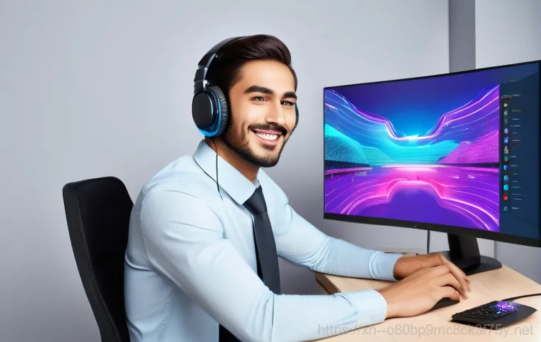 단대동 메모리조립 및 교체수리 - A close-up, high-angle shot of a young adult, looking visibly frustrated and stressed, gazing intent...