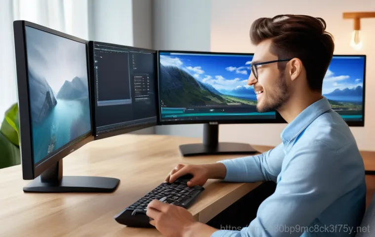 서원동 RAM조립 및 교체수리 - A person, wearing a comfortable t-shirt and jeans, and an anti-static wrist strap, is meticulously i... 서원동 RAM조립 및 교체수리 - A person, wearing a comfortable t-shirt and jeans, and an anti-static wrist strap, is meticulously i...