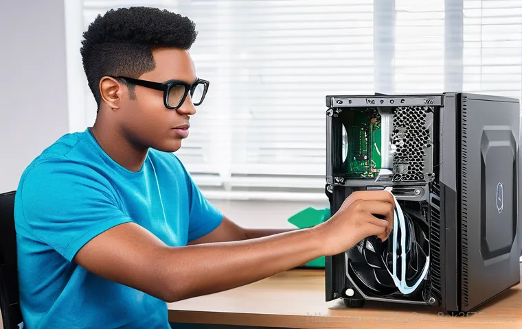 멱곡동 STATUS_RESOURCE_NOT_OWNED - Metaphorical Resource Conflict Inside a Computer**
    A stylized, abstract depiction of a computer'...