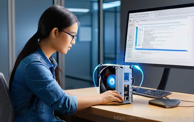 옹진군 HARDWARE_MEMORY_FAILURE - **Prompt 2: Overheated RAM Under Pressure**
    *   **Description:** A dramatic, close-up shot insid...