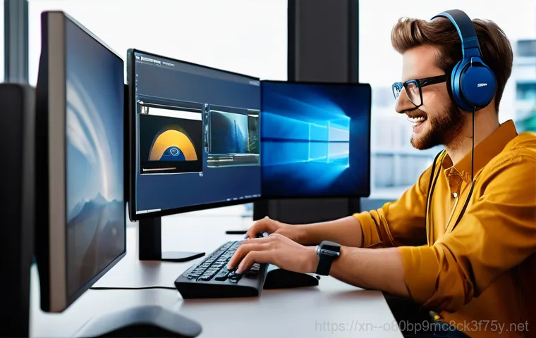 성사동 메모리조립 및 교체수리 - **Prompt:** A professional computer technician, wearing a clean, branded work shirt (e.g., "Seongsan... 성사동 메모리조립 및 교체수리 - **Prompt:** A professional computer technician, wearing a clean, branded work shirt (e.g., "Seongsan...