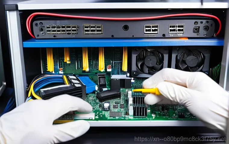 청덕동 메인보드조립 및 교체수리 - A close-up shot of a person's frustrated face, illuminated by the faint glow of a completely dark co... 청덕동 메인보드조립 및 교체수리 - A close-up shot of a person's frustrated face, illuminated by the faint glow of a completely dark co...