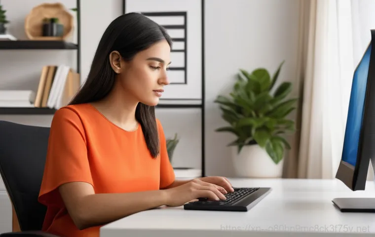 호동 STATUS_FILE_LOCK_CONFLICT - Two colleagues, a man and a woman in their 30s, professionally dressed, are seated at separate, mode... 호동 STATUS_FILE_LOCK_CONFLICT - Two colleagues, a man and a woman in their 30s, professionally dressed, are seated at separate, mode...