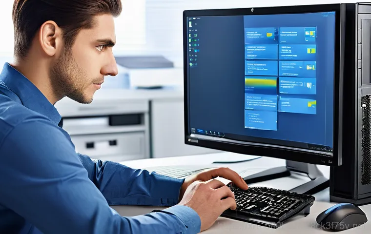 저동 STATUS_STACK_BUFFER_OVERRUN - **Prompt:** A young adult, looking visibly frustrated and distressed, sits at a desk in a moderately...