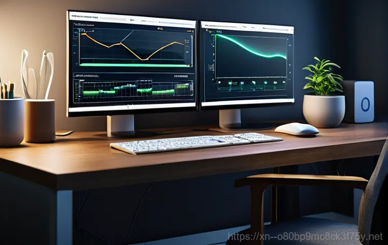 판교동 a disk read error occurred - A professional computer technician, focused and meticulous, is actively examining the internal compo...