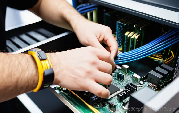가평읍 SYSTEM_THREAD_EXCEPTION_NOT_HANDLED - A detailed shot of a person's hands and a computer screen, demonstrating active troubleshooting of t... 가평읍 SYSTEM_THREAD_EXCEPTION_NOT_HANDLED - A detailed shot of a person's hands and a computer screen, demonstrating active troubleshooting of t...