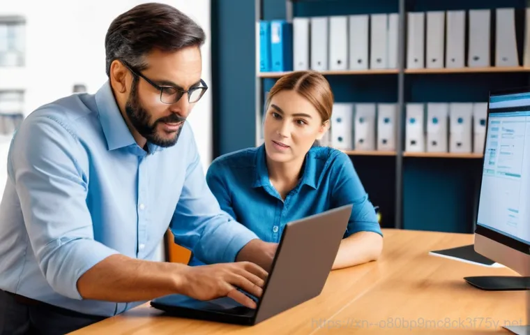 장현동 centos재설치 포맷  초기화 - A detailed close-up shot of hands carefully connecting an external hard drive to a laptop via a USB ...