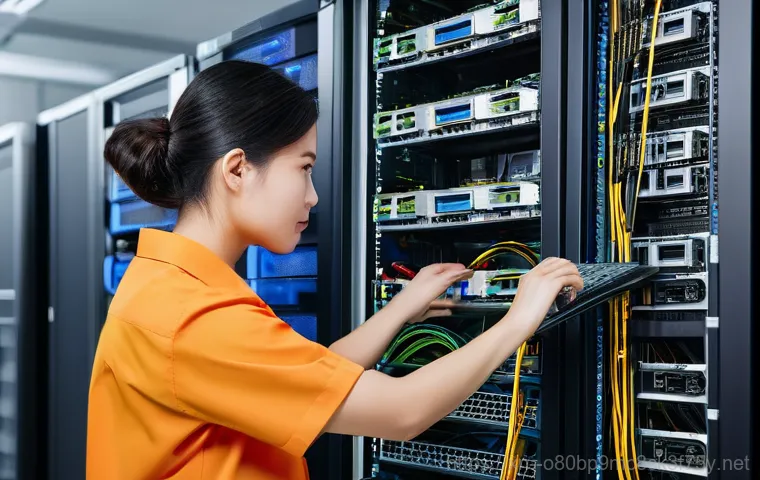 인천시 서버출장방문수리점 - **Prompt 1: Corporate Server Emergency in Incheon**
    A tense scene in a modern corporate office i...