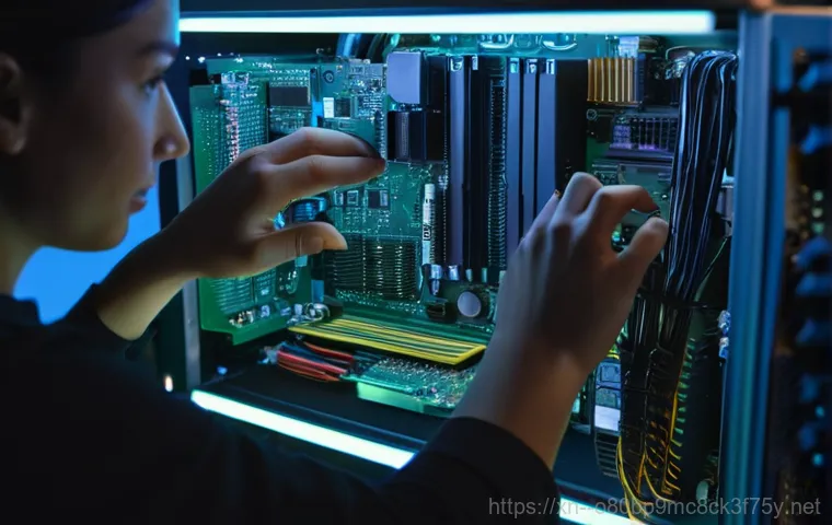 문원동 STATUS_DRIVER_ENTRYPOINT_NOT_FOUND - A young adult, looking slightly overwhelmed and frustrated, sits at a modern desk in a home office. ...