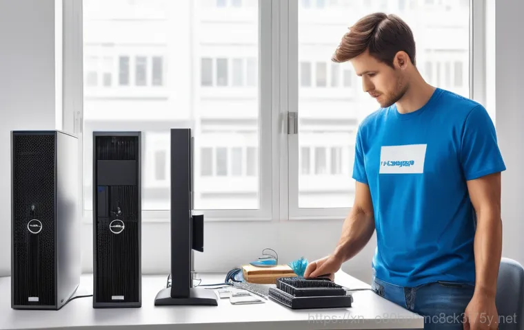 원흥동 HARDWARE_FAILURE - A wide shot of a person intensely focused on their laptop or desktop screen, which displays a heavil... 원흥동 HARDWARE_FAILURE - A wide shot of a person intensely focused on their laptop or desktop screen, which displays a heavil...