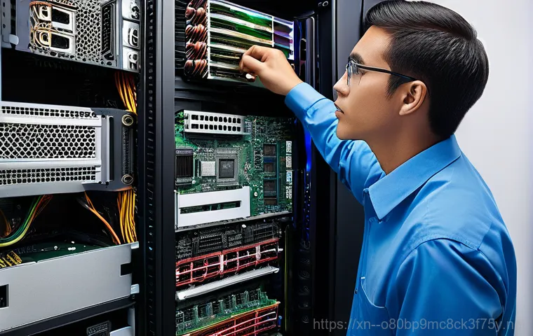 오전동 입력신호가 없습니다 - A man in his 30s, wearing a plain t-shirt, is kneeling behind a TV stand in a cozy living room. He h... 오전동 입력신호가 없습니다 - A man in his 30s, wearing a plain t-shirt, is kneeling behind a TV stand in a cozy living room. He h...