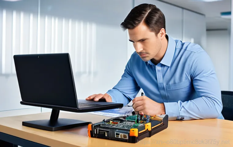 광장동 NAS출장방문수리점 - **Prompt 1: Data Disaster and Distress**
A stressed Caucasian female accountant in her late 30s,... 광장동 NAS출장방문수리점 - **Prompt 1: Data Disaster and Distress**
A stressed Caucasian female accountant in her late 30s,...