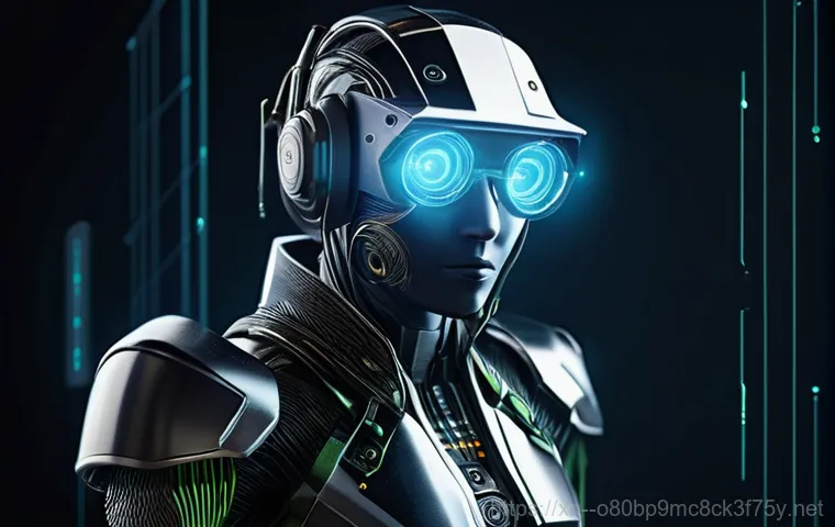 일동 SOFTWARE_EXCEPTION - **Prompt:** A person in casual, modest attire sits in front of a computer monitor displaying a "SOFT... 일동 SOFTWARE_EXCEPTION - **Prompt:** A person in casual, modest attire sits in front of a computer monitor displaying a "SOFT...