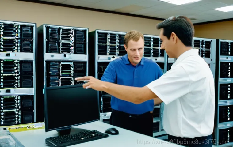 송죽동 그래픽카드조립 및 교체수리 - A close-up shot of skilled hands, wearing light blue nitrile gloves, carefully cleaning the fan blad...