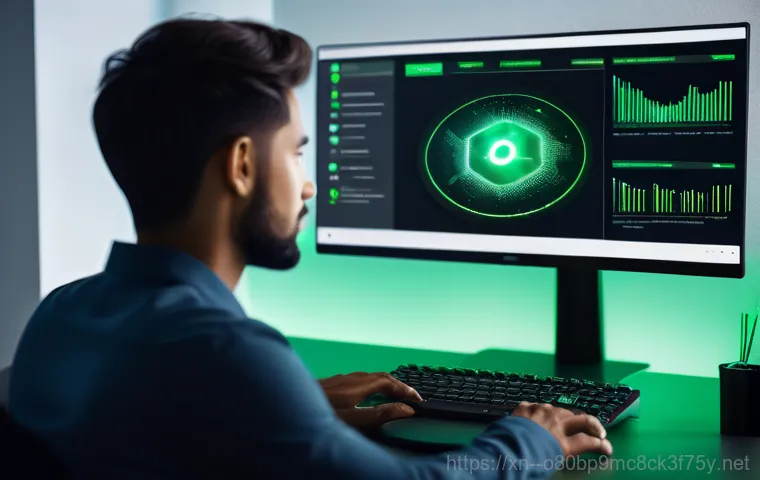 운북동 STATUS_SECURITY_POLICY_VIOLATION - A close-up of a person's hands holding a smartphone, with the screen displaying a seemingly legitima...