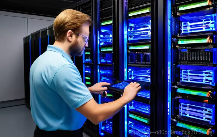 중대동 파워조립 및 교체수리 - A professional computer repair technician, in their late 20s or early 30s, wearing a clean, branded ... 중대동 파워조립 및 교체수리 - A professional computer repair technician, in their late 20s or early 30s, wearing a clean, branded ...