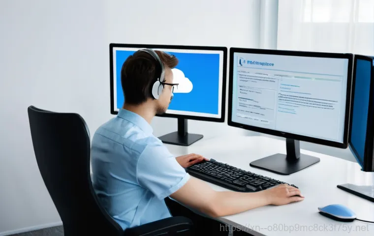 원곡면 pc에 문제가 발생하여 다시 시작해야 합니다 - **Image Prompt:** A person, likely a computer technician or a knowledgeable user, is intently examin... 원곡면 pc에 문제가 발생하여 다시 시작해야 합니다 - **Image Prompt:** A person, likely a computer technician or a knowledgeable user, is intently examin...