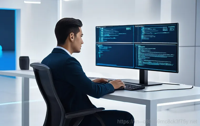 사사동 DEVICE_DRIVER_MISMATCH - **Prompt 1: The Frustrated Core**
    A stylized, glowing central processing unit (CPU) at the heart...