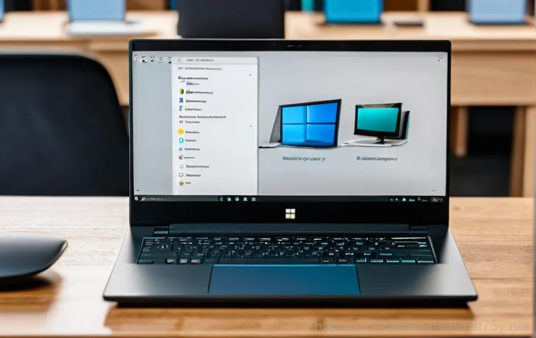 광명동 출장방문윈도우 windows 설치 - **Prompt 1: On-site Home Computer Service for a Busy Parent**
    A warm, brightly lit modern living...