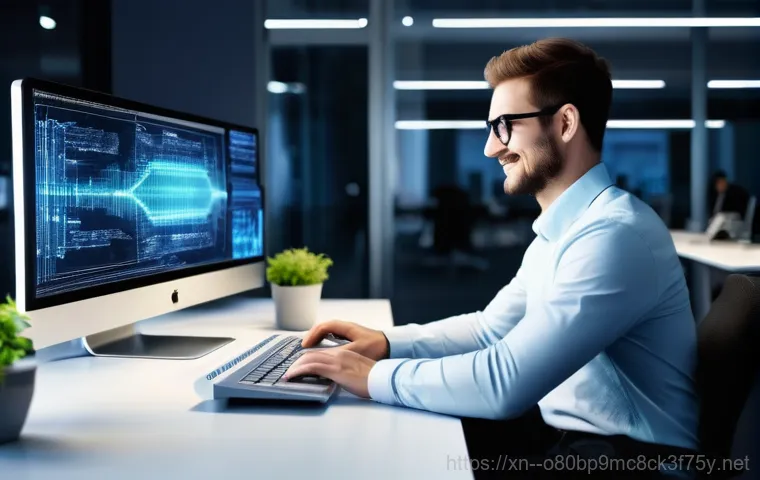 천왕동 SESSION_HAS_NO_PAGEFILE - A person, looking slightly frustrated and perplexed, sits in front of a computer screen displaying a...