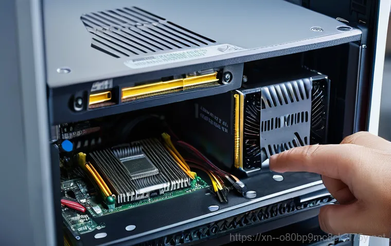 병방동 KERNEL_DATA_INPAGE_ERROR - **Prompt 2: Hands-on Hardware Troubleshooting - RAM and SSD Inspection**
    "A close-up shot focusi...