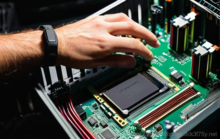 하안동 STATUS_KERNEL_LOG_FAILURE - **Image Prompt: Blue Screen Frustration**
    A realistic, slightly desaturated photograph of a youn...